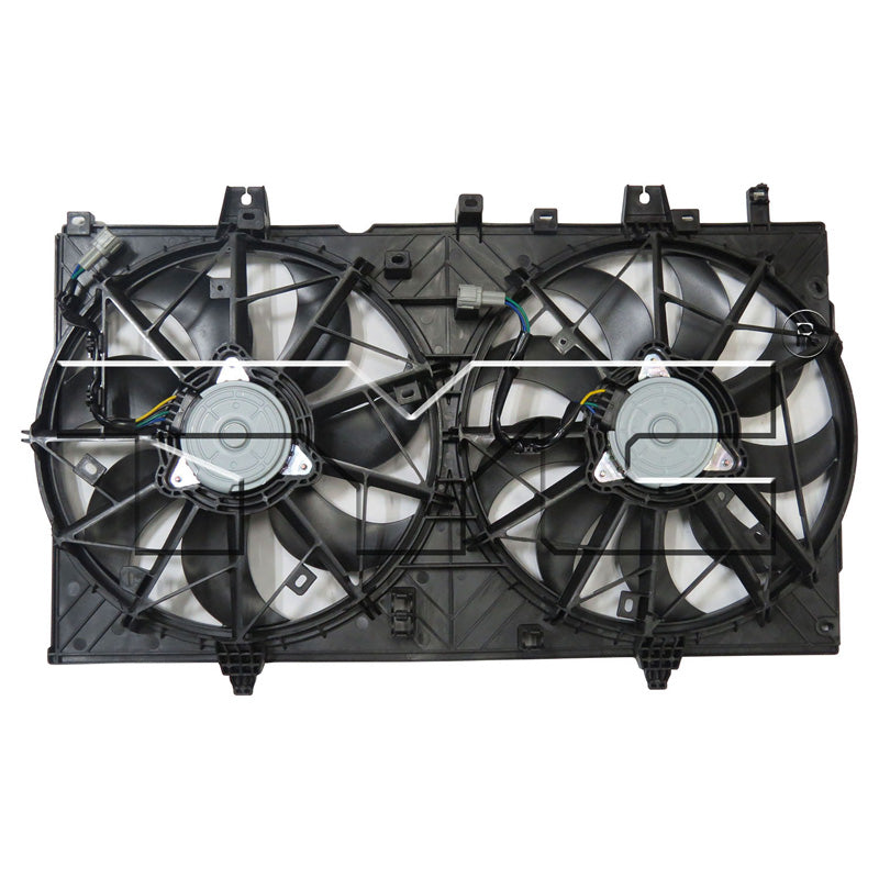 TYC Cooling Fan Assembly for Nissan Rogue 2014-2020 OEM # 21481-4BA0A