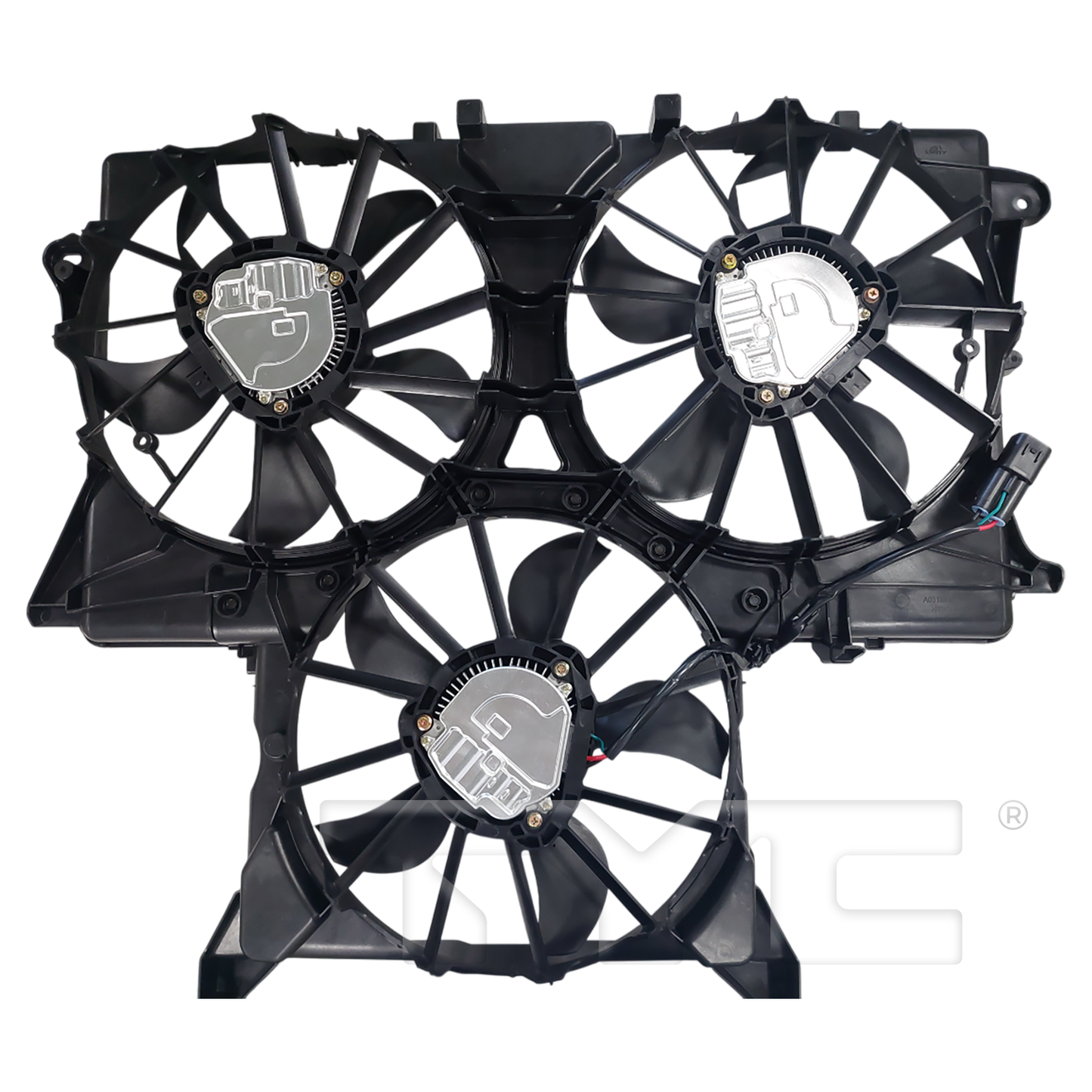 TYC Cooling Fan Assembly for Chevrolet Silverado 1500 2020-2026 OEM # 84174291