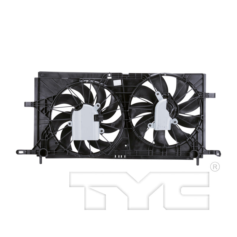 TYC Cooling Fan Assembly for Chevy Venture 2001-2005 w/ Rear A/C OEM # 10312887