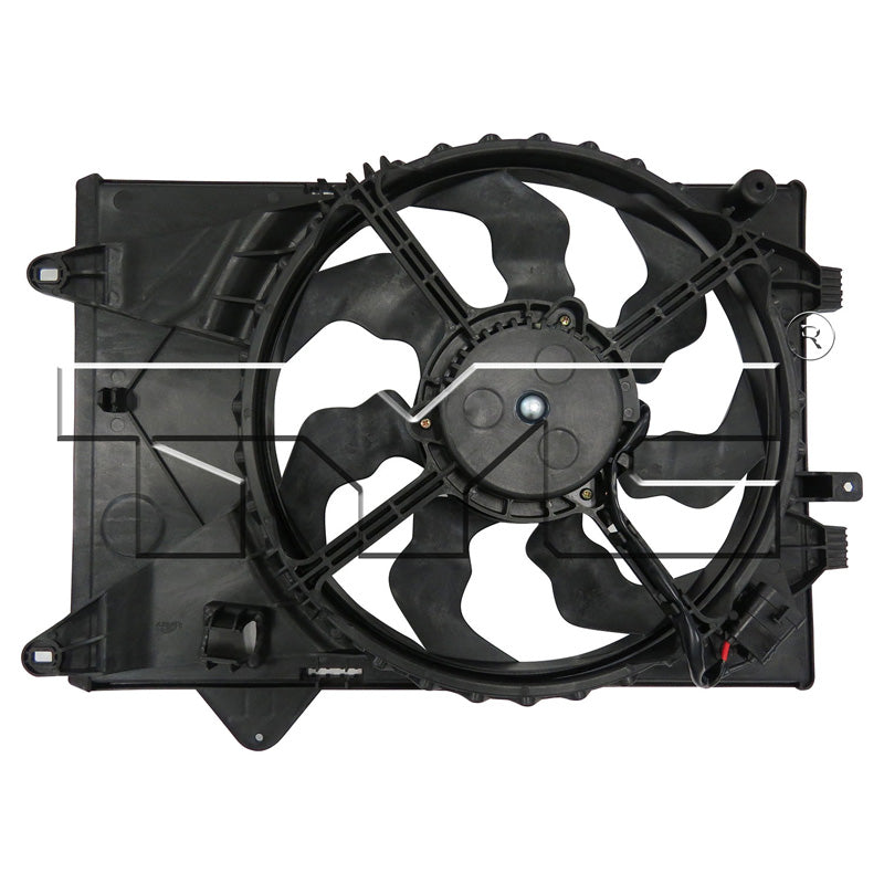 TYC Cooling Fan Assembly for Chevrolet Sonic 2014-2018 w/o A/C OEM # 42364540