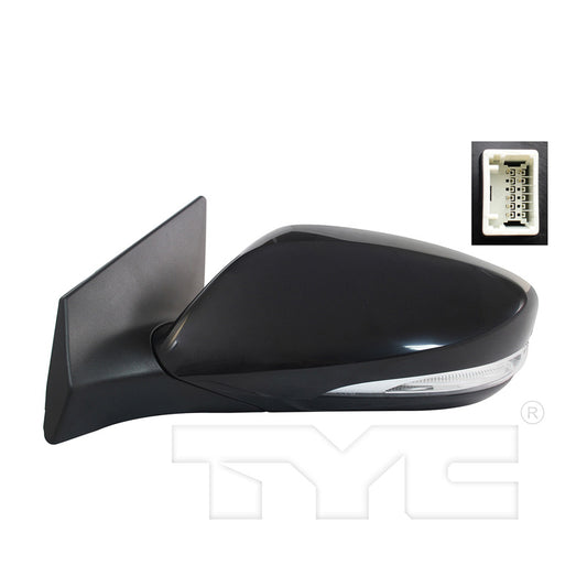 TYC Mirror for Hyundai Elantra 2011-2013 DRIVER Side OEM # 87610-3Y000