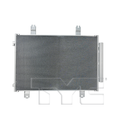 Acura A/C Condenser with OEM # 80100-TGV-A01 TYC #  30281