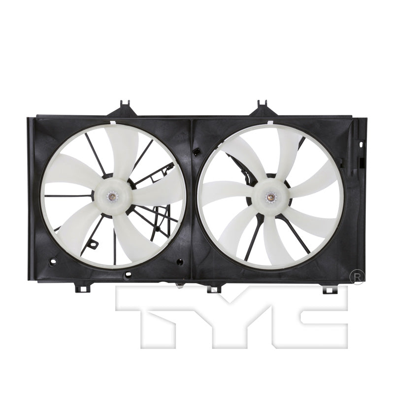TYC Cooling Fan Assembly for Toyota Venza 2009-2015 wo Tow OEM # 16361-31120