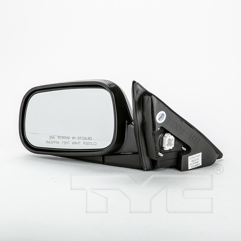 Honda Driver Side Mirror with OEM #  76250-SV4-A23ZD TYC #  4700232