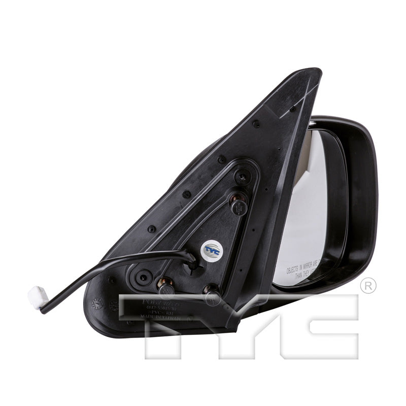 Toyota Passenger Side Mirror with OEM #  87910-0C904 TYC #  5340031