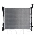 Dodge Radiator with OEM #  68232592AB TYC #  13700