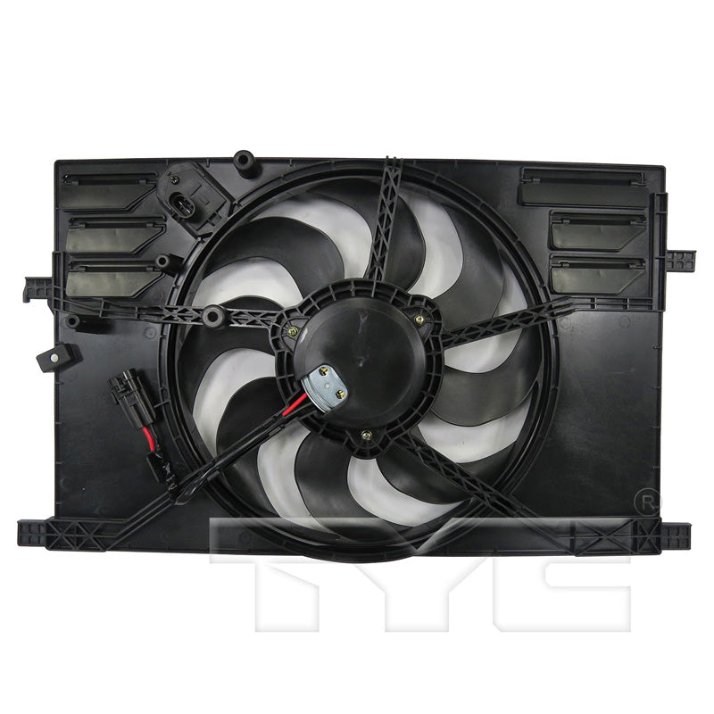 TYC Cooling Fan Assembly for Jeep Renegade 2015-2021 OEM # 68247205AA