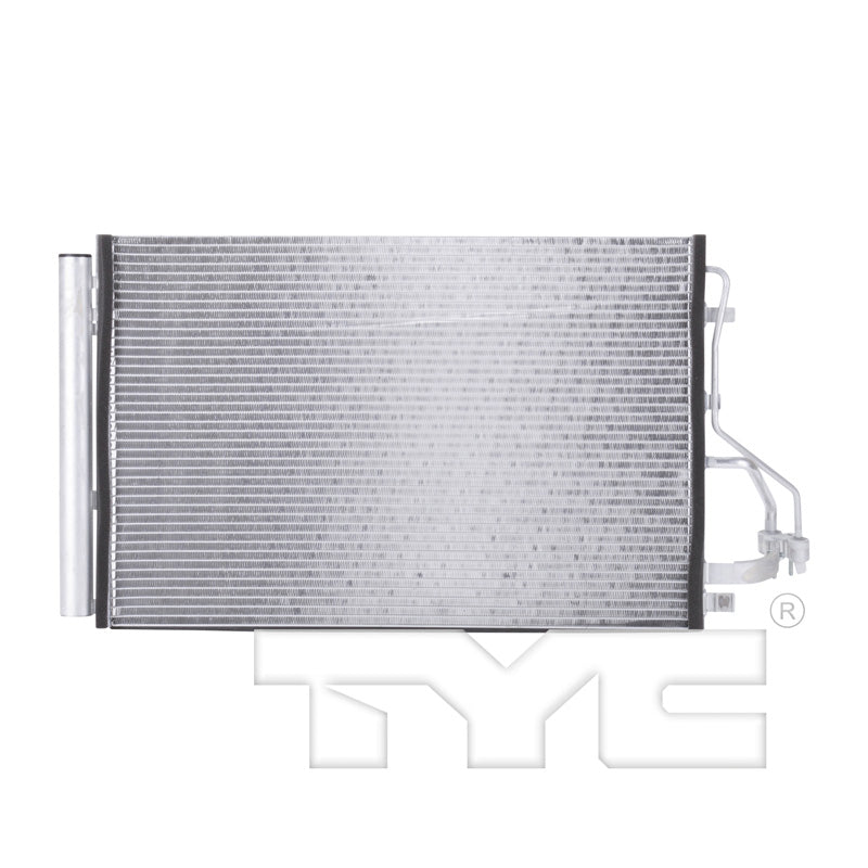 Hyundai A/C Condenser with OEM # 97606-3X000 TYC #  3967