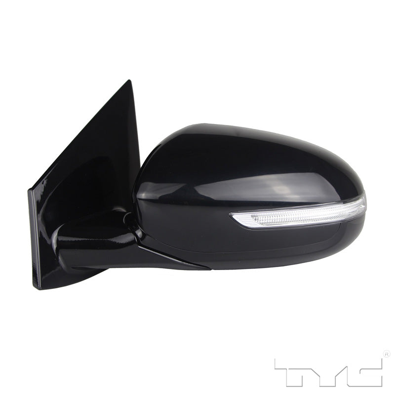 Kia Driver Side Mirror with OEM #  87610 D9660 TYC #  8110372