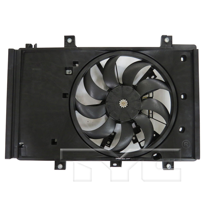 TYC Cooling Fan Assembly for Toyota Yaris iA 2017-2018 OEM # 16360-WB001