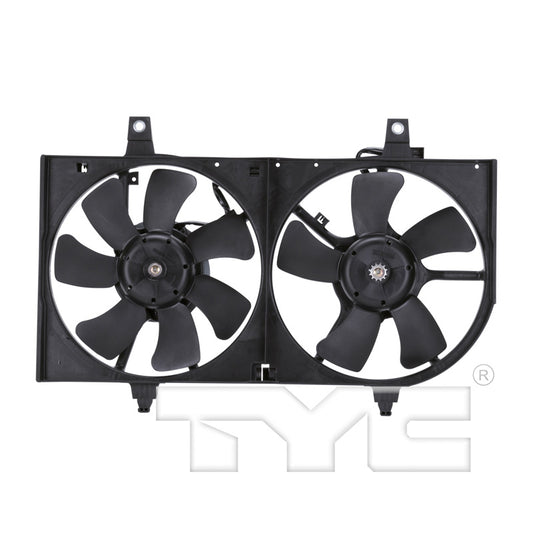 TYC Cooling Fan Assembly for Nissan Sentra 2000-2001 w/ A/C OEM # 21481-6M100