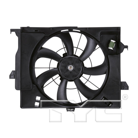 TYC Cooling Fan Assembly for Hyundai Veloster 2012-2017 OEM # 25380-1R050