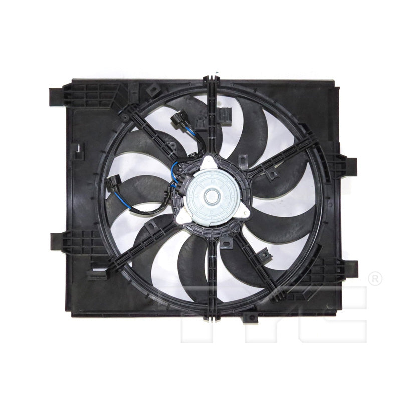 TYC Cooling Fan Assembly for Nissan Juke 2011-2017 OEM # 21483-1KC0A