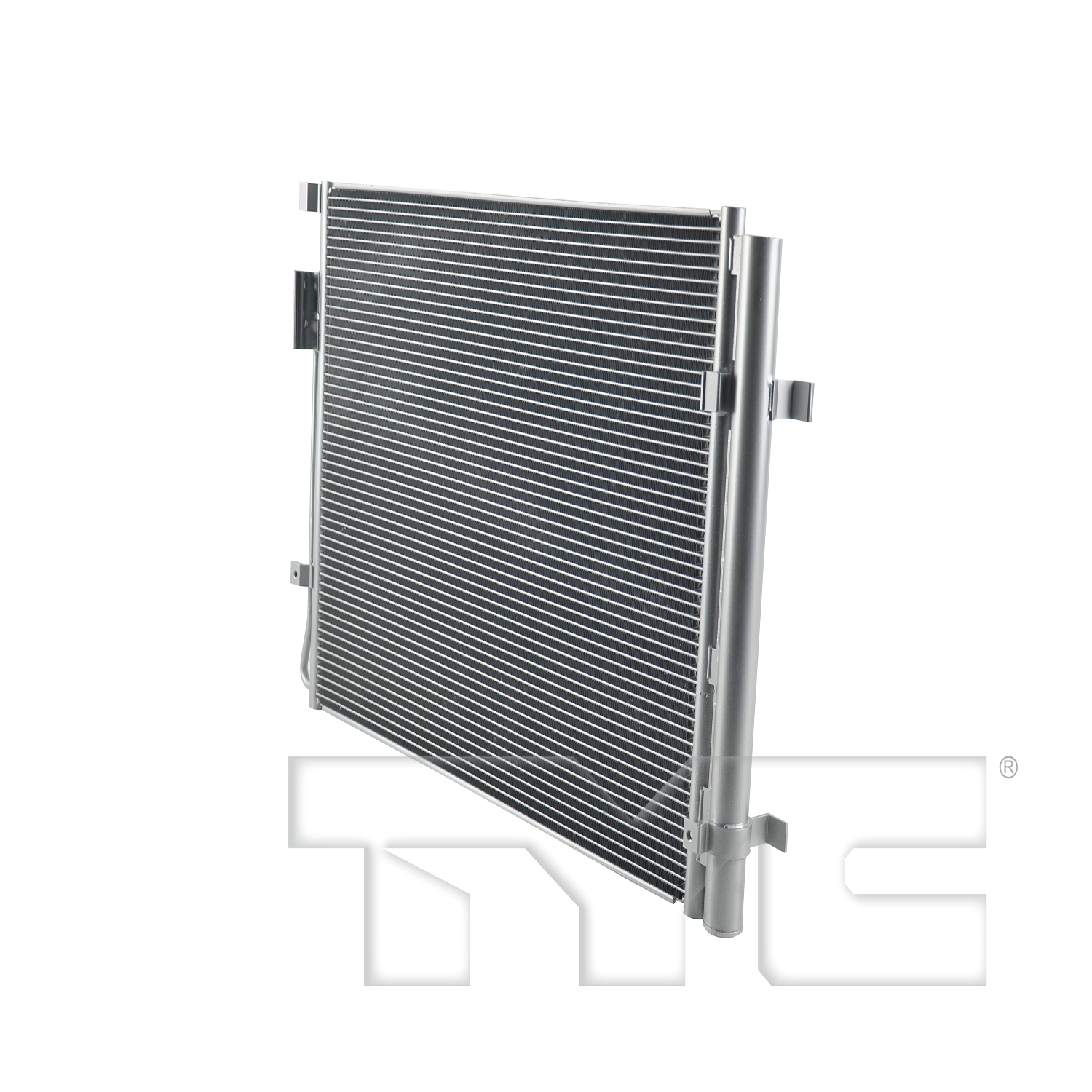 Hyundai A/C Condenser with OEM # 97606-K2000 TYC #  30216