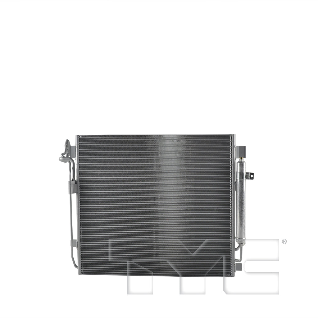 Nissan A/C Condenser with OEM # 92100-3TA3B TYC #  4128