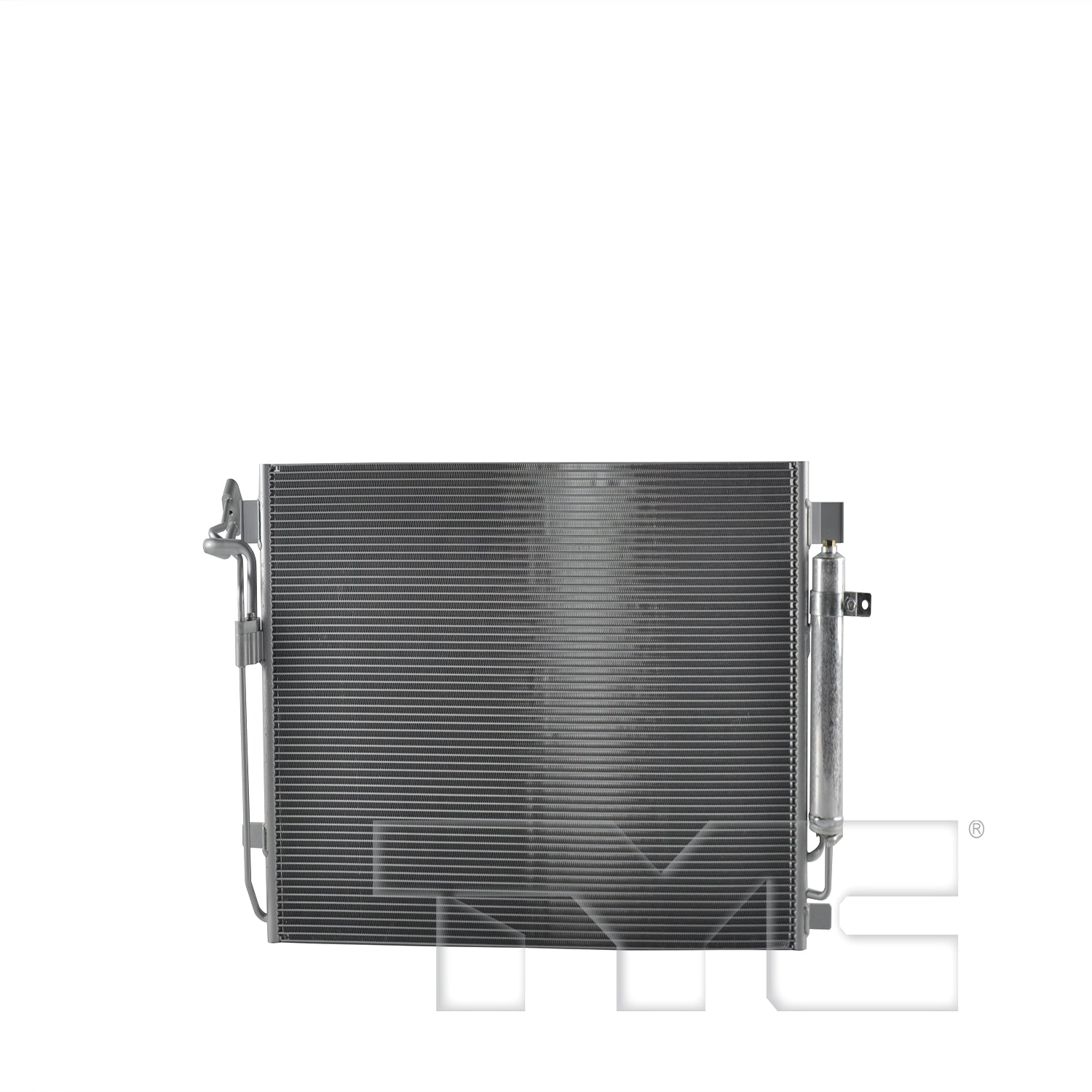 Nissan A/C Condenser with OEM # 92100-3TA3B TYC #  4128