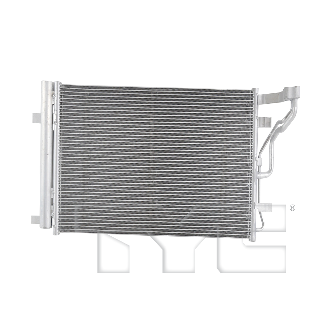 Hyundai A/C Condenser with OEM # 97606-F2200 TYC #  30075