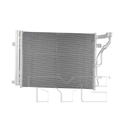 Hyundai A/C Condenser with OEM # 97606-F2200 TYC #  30075