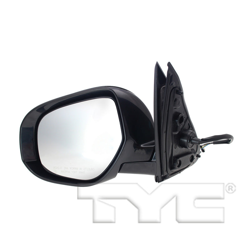 Mitsubishi Driver Side Mirror with OEM #  7632B375 TYC #  6590142