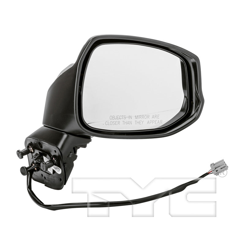 Honda Passenger Side Mirror with OEM #  76201-TR0-A01ZD TYC #  4720431