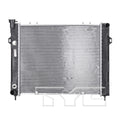 Jeep Radiator with OEM #  5191938AA TYC #  2182