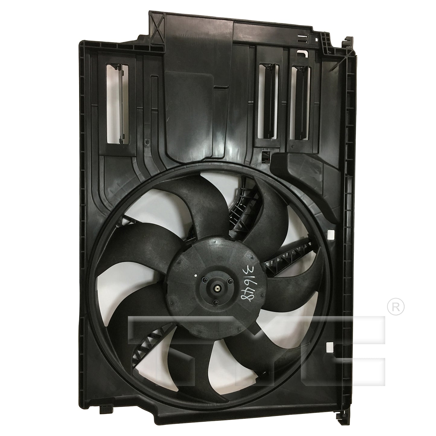 TYC Cooling Fan Assembly for BMW X1 2016-2019 OEM # 17 42 7 617 611