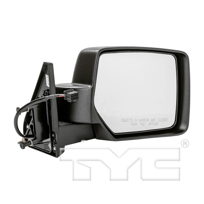 Jeep Passenger Side Mirror with OEM #  5155458AG TYC #  4160031