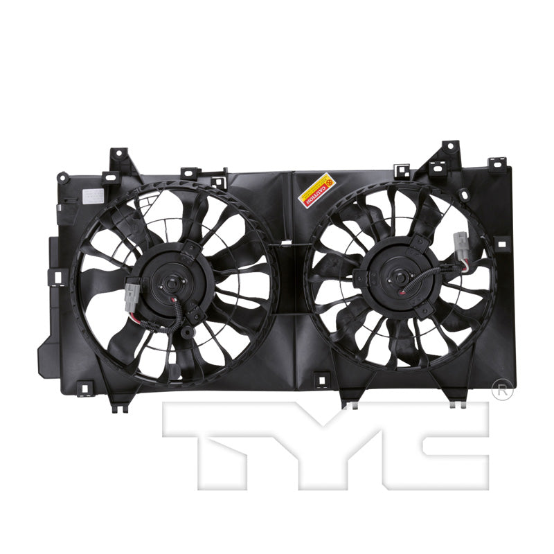TYC Cooling Fan Assembly for Mazda 3 2014-2018 JAPAN BUILT OEM # PE2015025