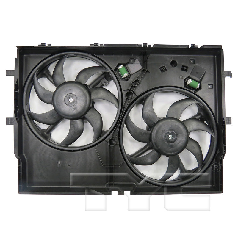 TYC Cooling Fan Assembly for Ram ProMaster 3500 2014-2025 w/ AC OEM # 68189000AA