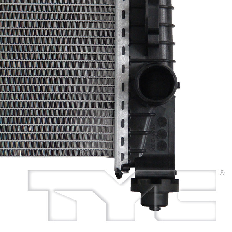 Dodge Radiator with OEM #  68232592AB TYC #  13700