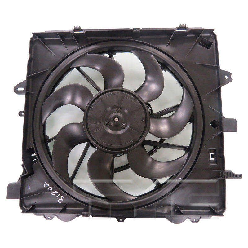 TYC Cooling Fan Assembly for Cadillac CTS 2009-2014 OEM # 19351719
