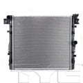 Jeep Radiator with OEM #  68143886AA TYC #  2957