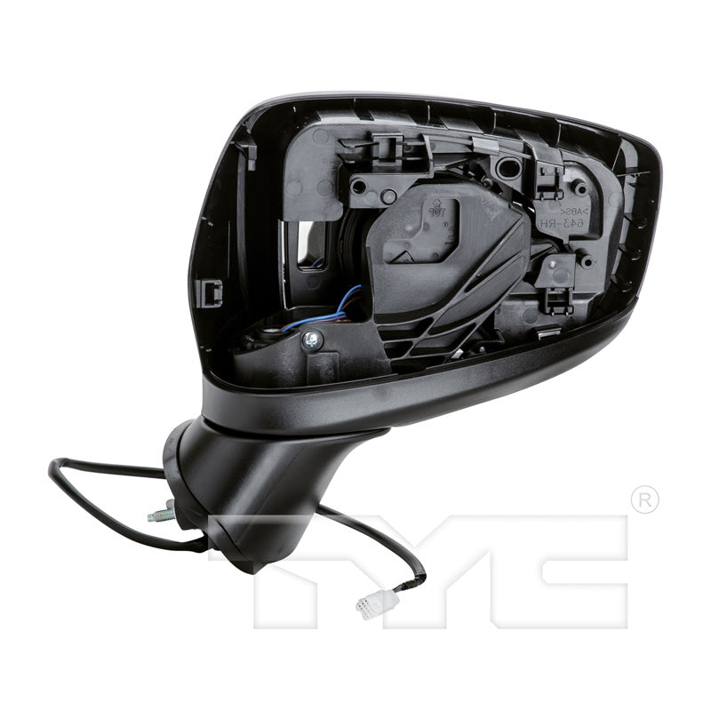 Mazda Driver Side Mirror with OEM #  BHN9-69-181E TYC #  6100332