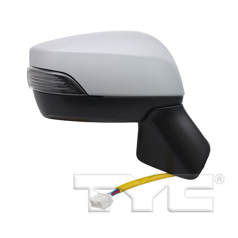 Subaru Passenger Side Mirror with OEM #  84401AJ000 TYC #  7430351