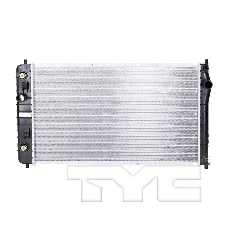 Chevrolet Pontiac Radiator with OEM #  89018666 TYC #  2518