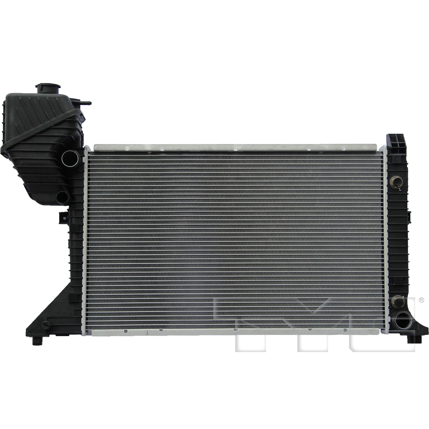 Dodge Radiator with OEM #  5104117AA TYC #  2796