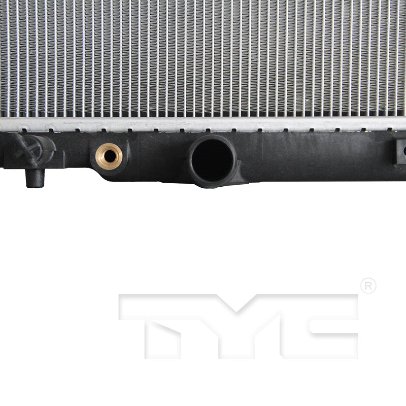Honda Radiator with OEM #  19010-5PH-A01 TYC #  13644