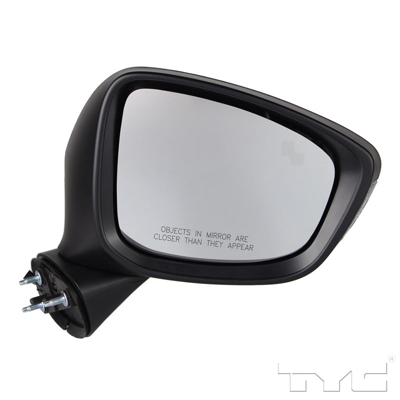 Mazda Passenger Side Mirror with OEM #  KD53-69-122B TYC #  6120171