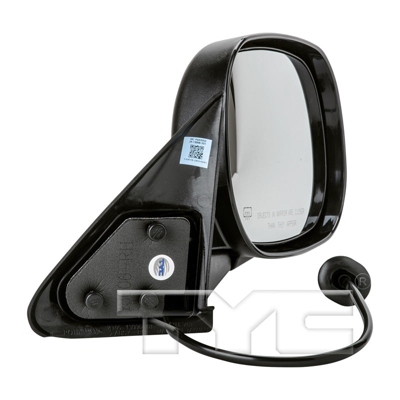 Dodge Passenger Side Mirror with OEM #  55076488AG TYC #  4310031