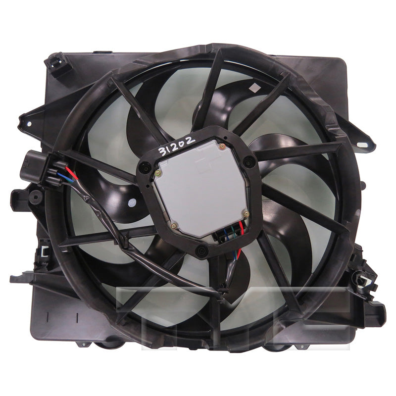 TYC Cooling Fan Assembly for Cadillac SRX 2009 wo Tow OEM # 19351719