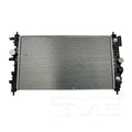 Chevrolet Radiator with OEM #  13311079 TYC #  13197