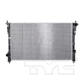 Ford Lincoln Radiator with OEM #  7T4Z 8005 A TYC #  13143
