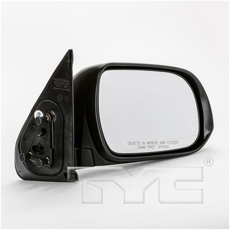 Toyota Passenger Side Mirror with OEM #  87910-04212 TYC #  5290411
