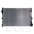Mercedes-Benz Radiator with OEM #  099 500 17 03 TYC #  13802