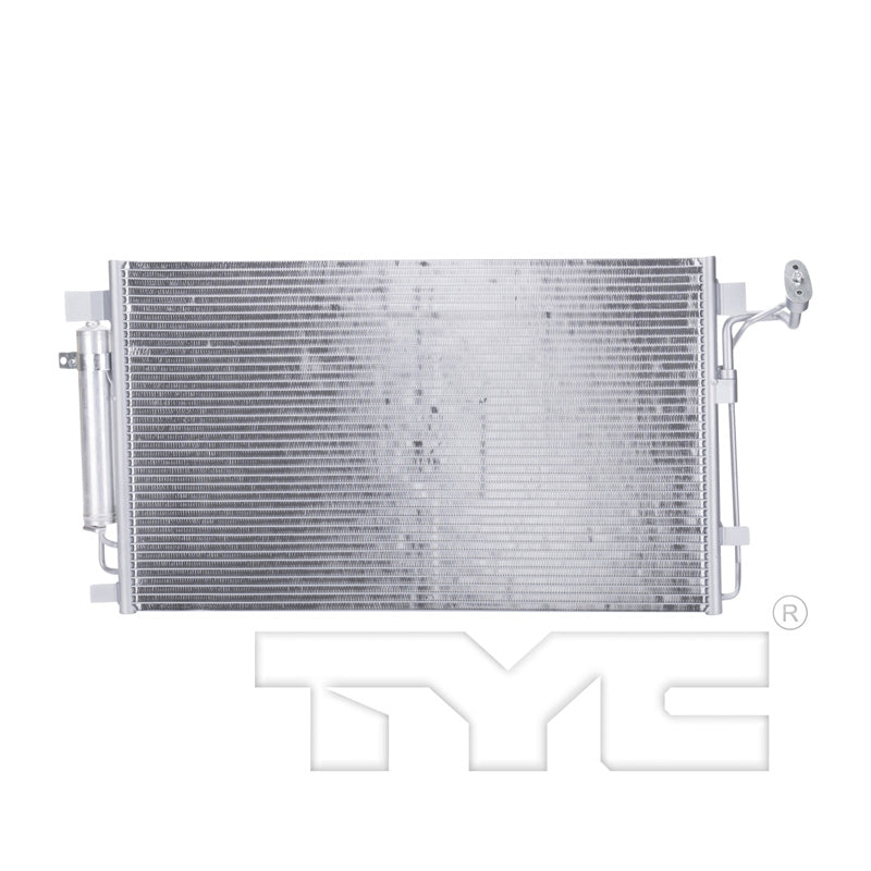 Nissan A/C Condenser with OEM # 92100-3TA3B TYC #  3639