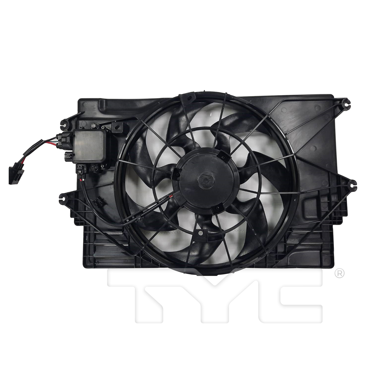 TYC Cooling Fan Assembly for Kia Seltos 2021-2023 OEM # 25380 Q5000