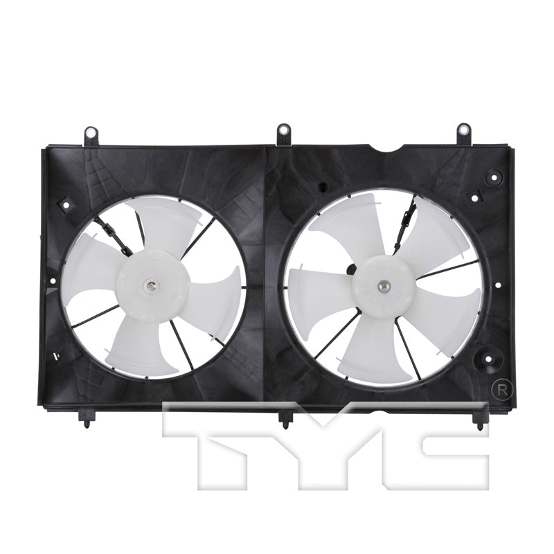 TYC Cooling Fan Assembly for Honda Accord 2003-2007 Valeo OEM # 19015-RAA-A02