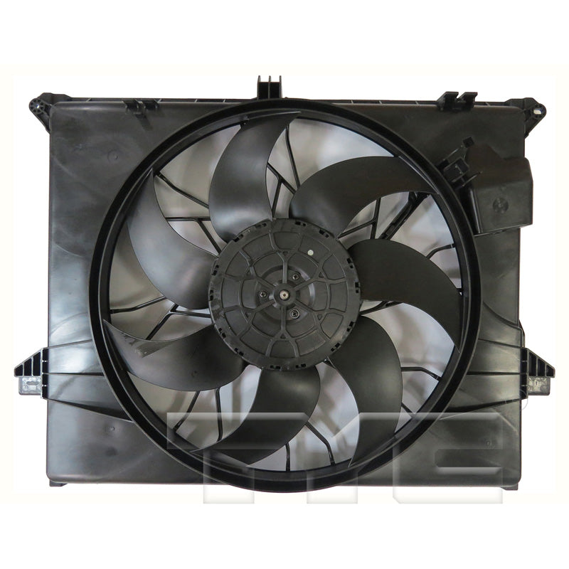TYC Cooling Fan Assembly for Mercedes-Benz ML500 2006-2007 OEM # 251 906 39 00