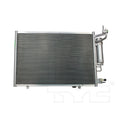 Ford A/C Condenser with OEM # AE8Z 19712 A TYC #  3881