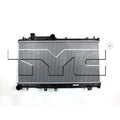 Subaru Radiator with OEM #  45119FG030 TYC #  13093